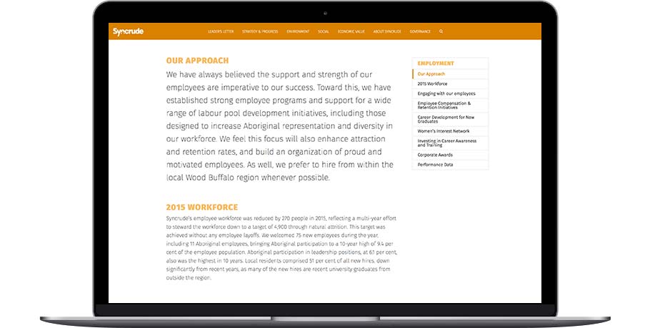 Syncrude Fixed Navigation